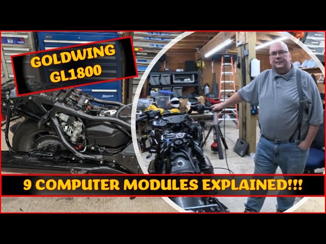 GOLDWING GL1800 9 COMPUTER MODULES EXPLAINED!!!