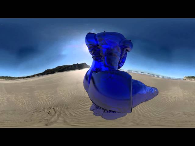 360 beach 3d injected
