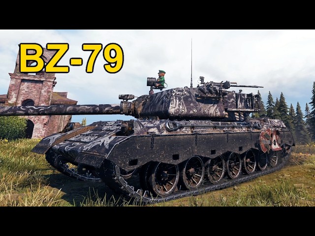 BZ-79, RNG+ 11.5K DMG - World of Tanks