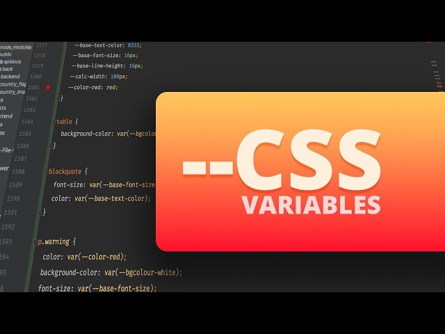 CSS Variables (CSS Custom Properties) - Devs Foundation