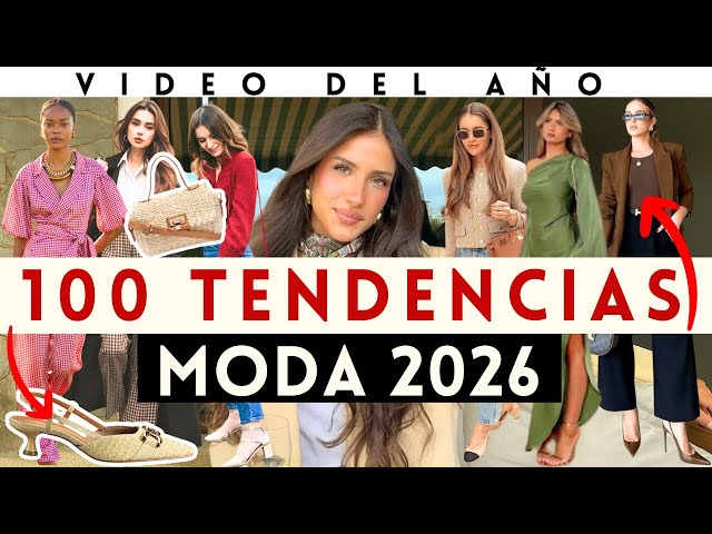 🔴¡100 TENDENCIAS QUE ESTARÁN DE MODA EN 2026! | Mia Moda