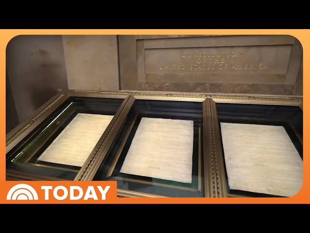 Full US Constitution to Go on Display for First Time Ever