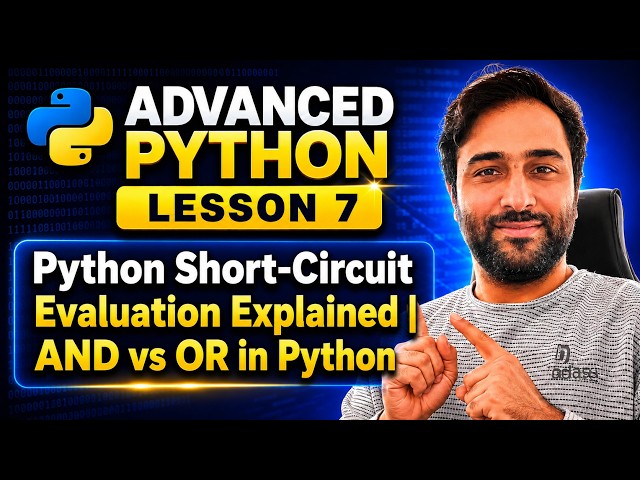 Python Short-Circuit Evaluation Explained | AND vs OR in Python