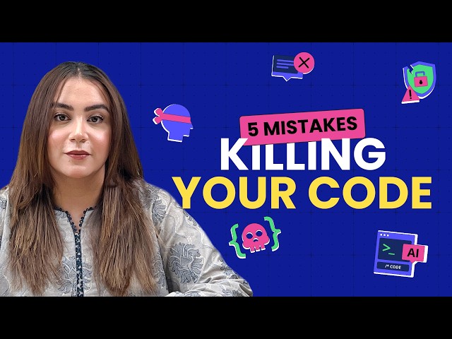 Stop Using AI to Code Until You Watch This! (5 Major Mistakes Developers Make)