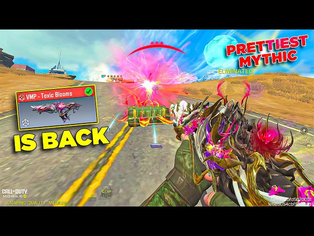 THE VMP | ONE OF THE BEST P2W MYTHIC SMGs IS FINALLY BACK 😍🔥 | COD MOBILE