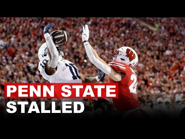 Penn State Stunned By Red Zone Failure As Wisconsin Badgers Arrive