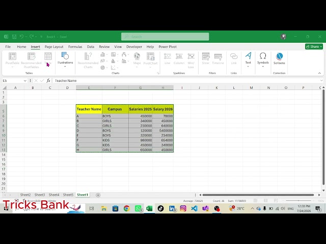 MS Excel Lecture 16 | From Basic to advance free course |