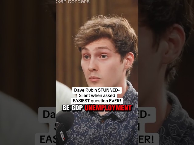 Dave Rubin Wasn’t Ready For This 😬 #Politics #Debate #Shorts