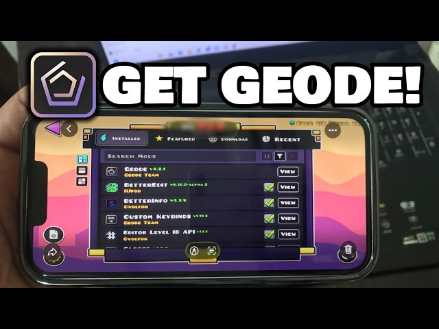 Geode iOS Download 2026 - How To Get Download Geode on iOS iPhone Android (MOD)