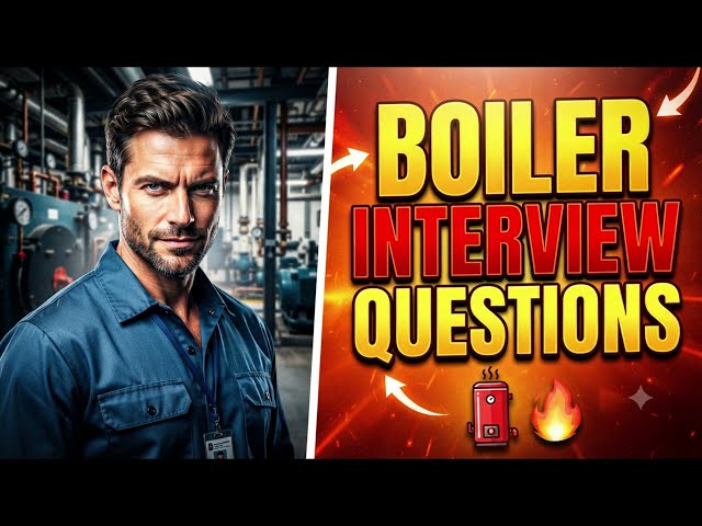 13 Boiler Engineer Interview Questions and Answers | boiler in mechanical engineering #boiler