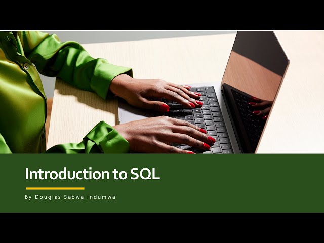 Introduction to SQL - Doxabits Learning
