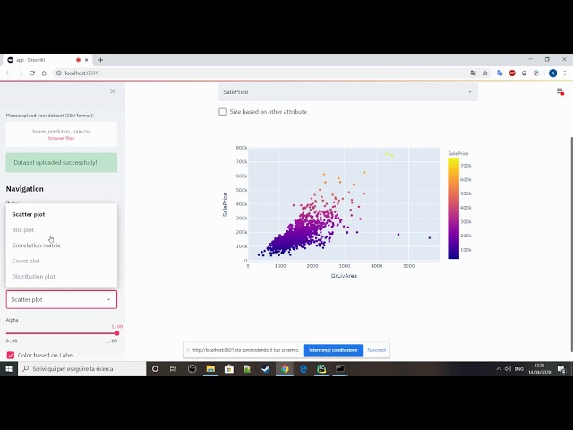 PlayWithML: A machine learning application created using Streamlit