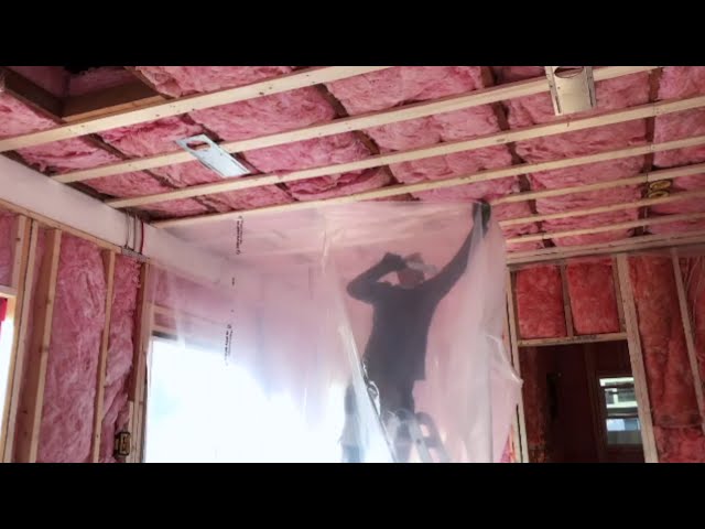 Vapour Barrier Install On Ceiling | Done Right By Right Way Building