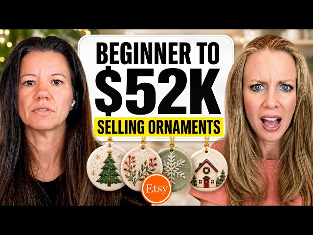 $52K in Her First Q4?! How She Sold Ornaments as a Beginner