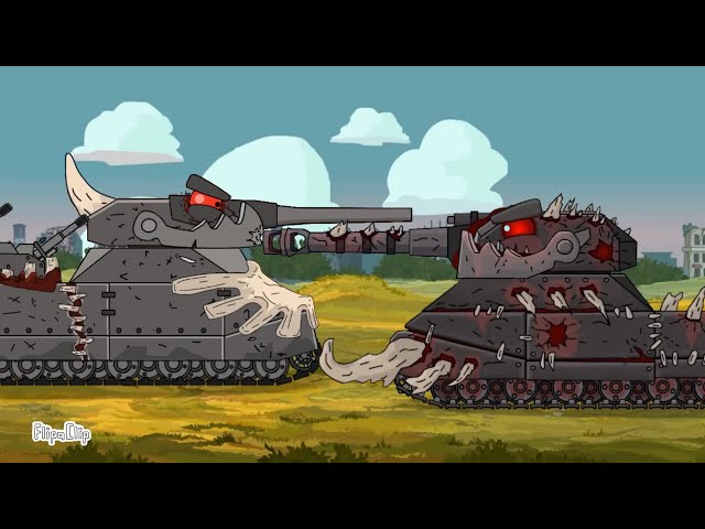 A Test Turns to a Battle , Old Ratte Vs New Ratte. cartoons About Tanks | Part 1