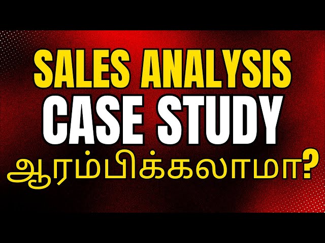 Data Analysis with Python Tamil | Data Analysis Python Tamil #1
