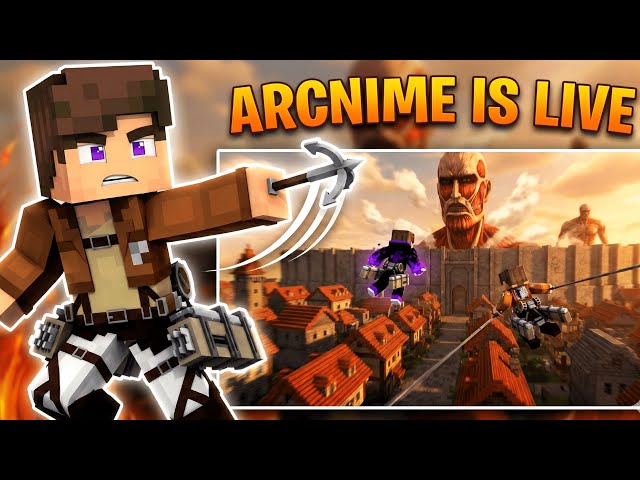 Attack On Titan 😭😭#4 - Arcnime Is Live 🔴