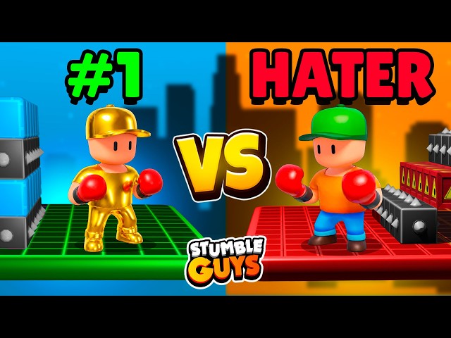 The #1 Player vs His BIGGEST Haters in Stumble Guys!