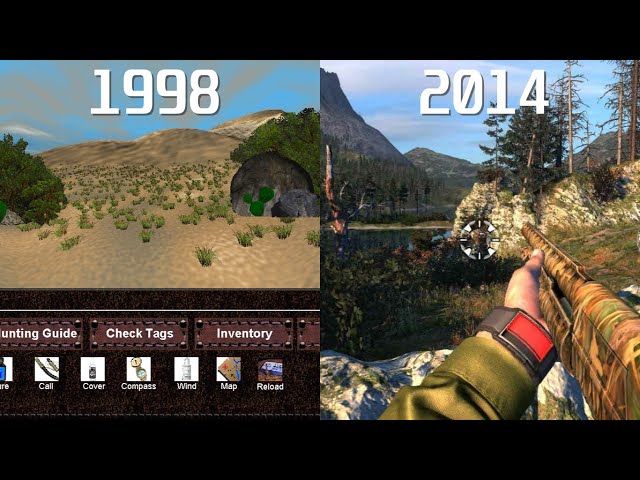 🔔Evolution of CABELA'S games (1998-2014)🔔
