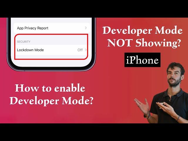 How to Enable Developer Mode iPhone | Developer Mode  Not Showing, missing | Developer mode required