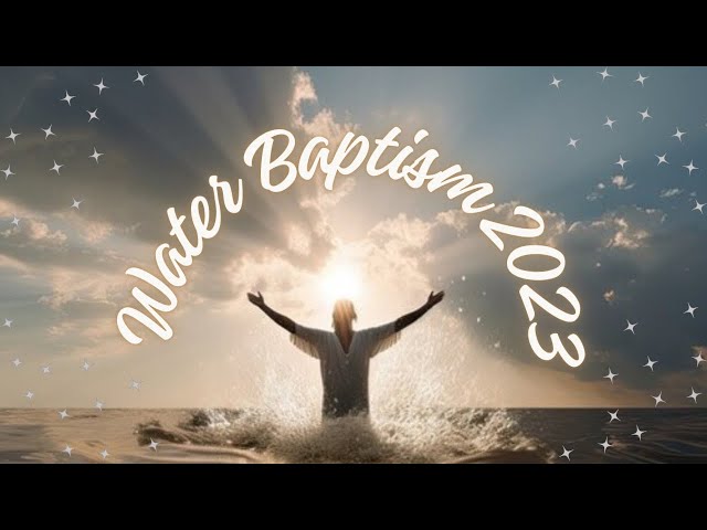 Water Baptism 2023🥹✝️🙌🏻 #godsplan #viral #jesusistheway