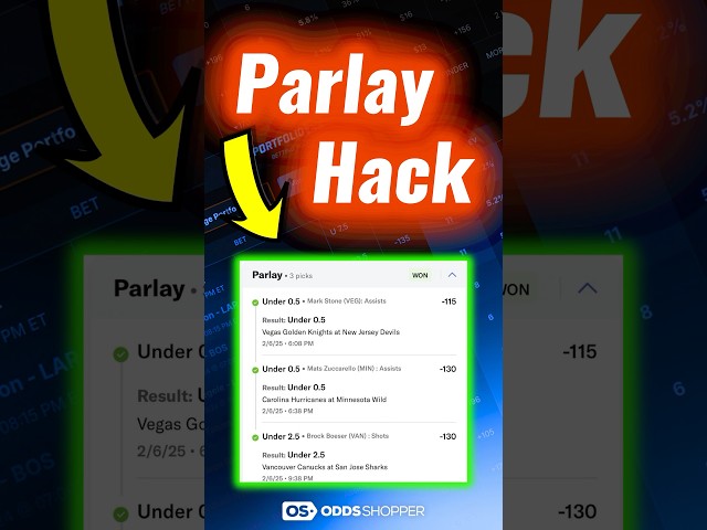 Parlay Hack Wins INSANE MONEY! How to Bet Parlays | Sports Betting Tips & Tricks 2025