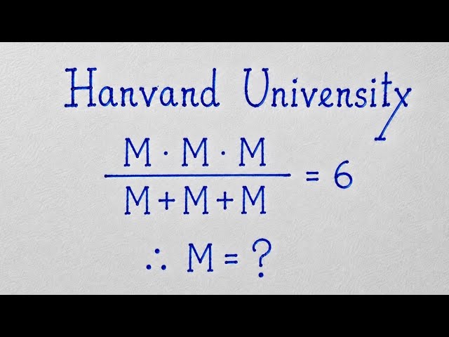 South Korea | Can you solve this Harvard test problem? A nice Algebraic exponential equation !