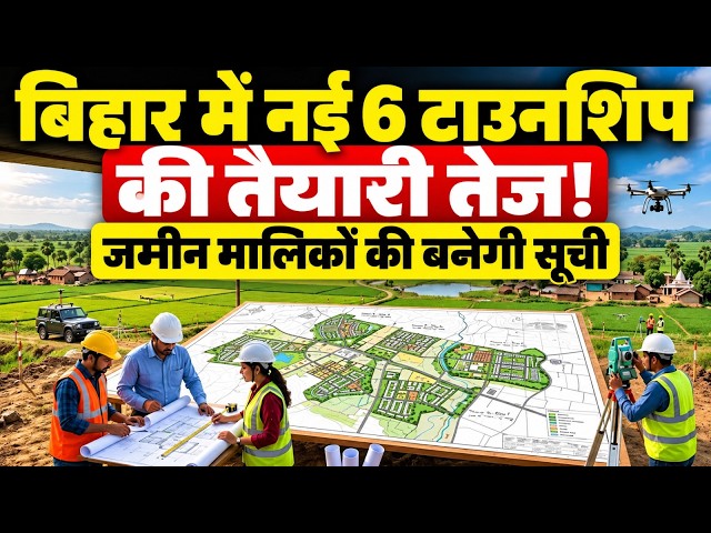 Bihar News: बिहार में नई 6 टाउनशिप की तैयारी तेज! जमीन मालिकों की बनेगी सूची