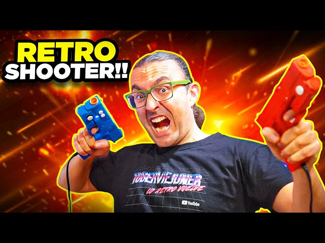 RETRO SHOOTER PANDORAS BOX una NUEVA consola retro con PIST0LAS review en español