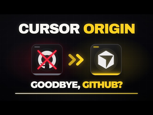 Cursor's Origin: The End of GitHub?