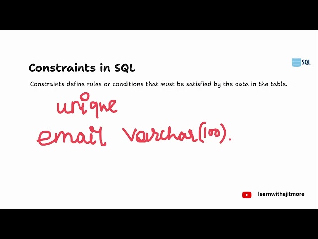 Learn SQL in 30 Days (Lecture #6) #sql #mysql #data