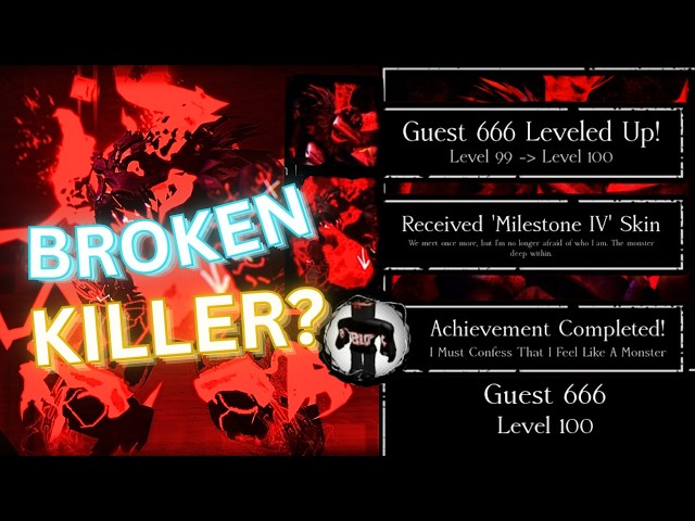 I Maxed Out Guest 666... He NEEDS to be NERFED