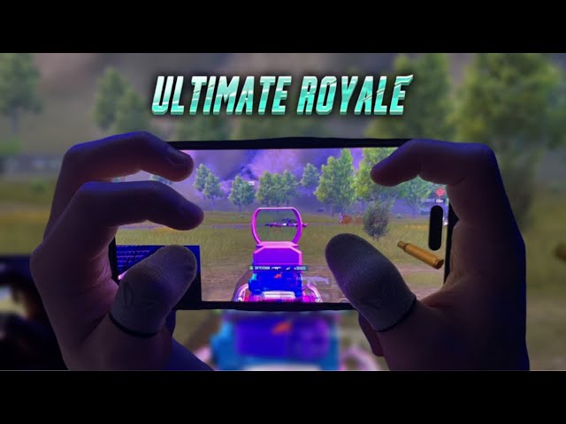 1vs4 Clutches in Ultimate royale (handcam)