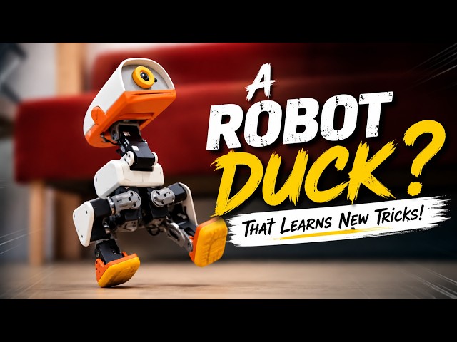 Meet Microduck — This Is a $399 Robot Duck… And It’s Actually Incredible!