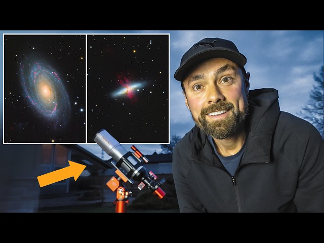EPIC Galaxy Photography Through My New Telescope!