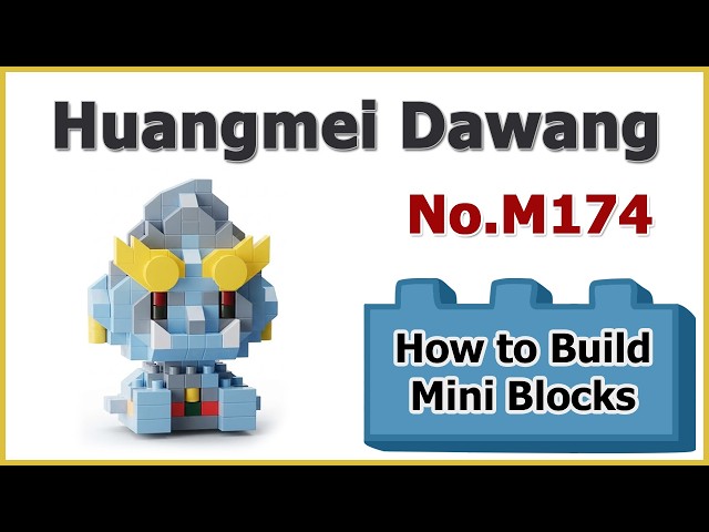 How to Build Huangmei Dawang Blocks - Langlang Mountain M174 Instructions Specifications