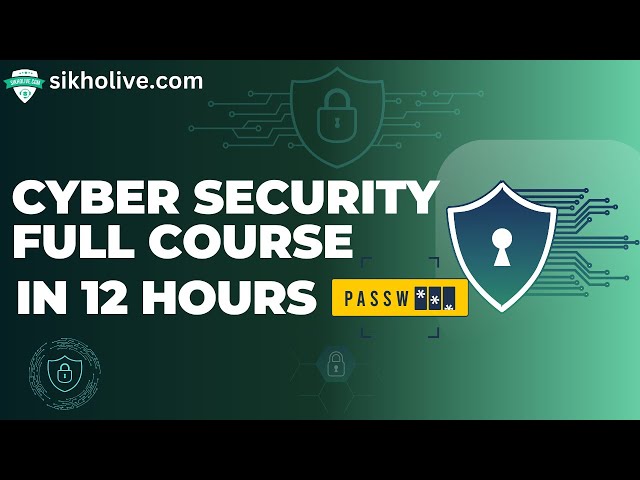 Cyber Security Full Course  in One Video !  12 Hours Zero To Hero 🔥