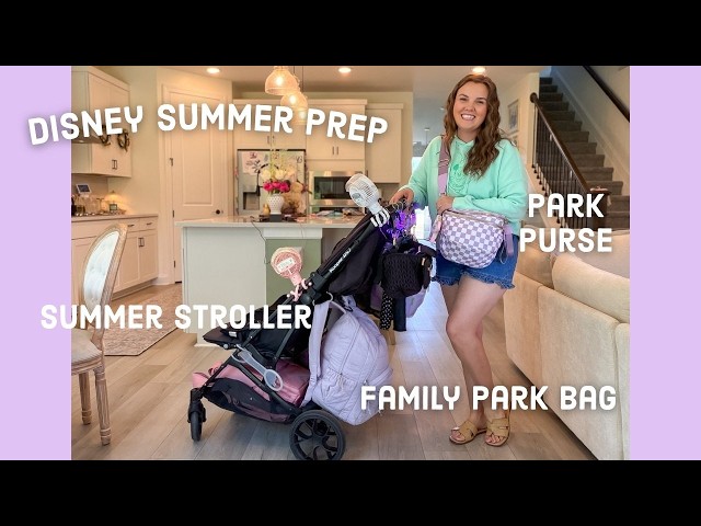 Disney Summer Prep: Summer Park Bag, Disney Stroller Tips & Purse