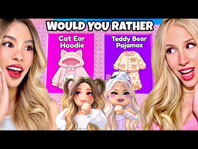 ROBLOX WOULD YOU RATHER: KAWAII FASHION TOWER OBBY