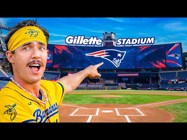 I Played With The Savannah Bananas Inside An NFL Stadium (New England Patriots)