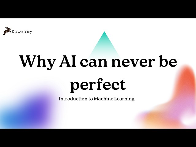 Why AI can never be perfect - bias and variance explained