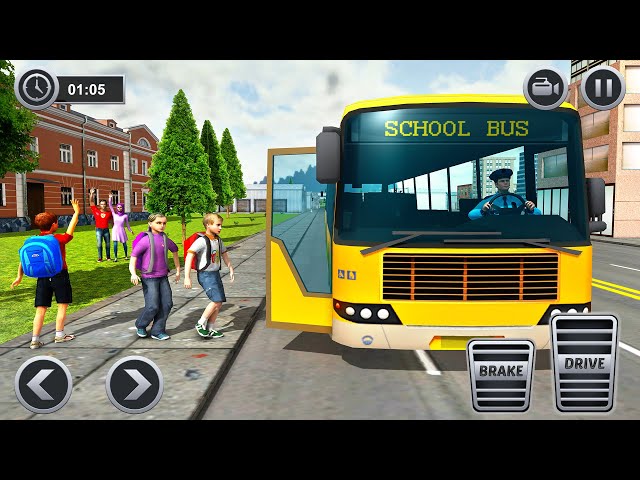 School Bus Coach Driver - Android Game play