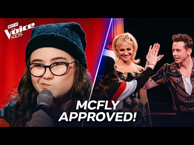 12-Year-Old Singer Sparks A McFly Nostalgia Moment! | The Voice Kids