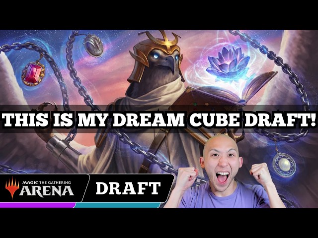 THIS IS MY DREAM CUBE DRAFT! | Powered Cube Premier Draft | MTG Arena