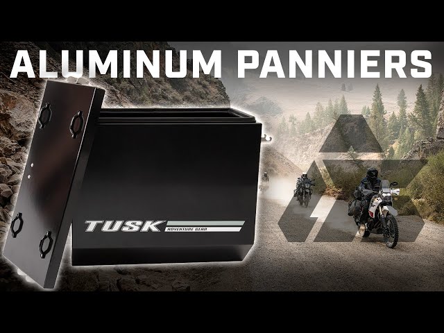Tusk Aluminum Motorcycle Panniers V2
