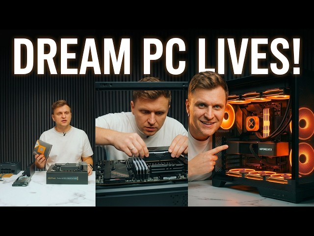 EVERYONE SAID DON'T - I built a DREAM PC for work in 2026 - RESULTS: