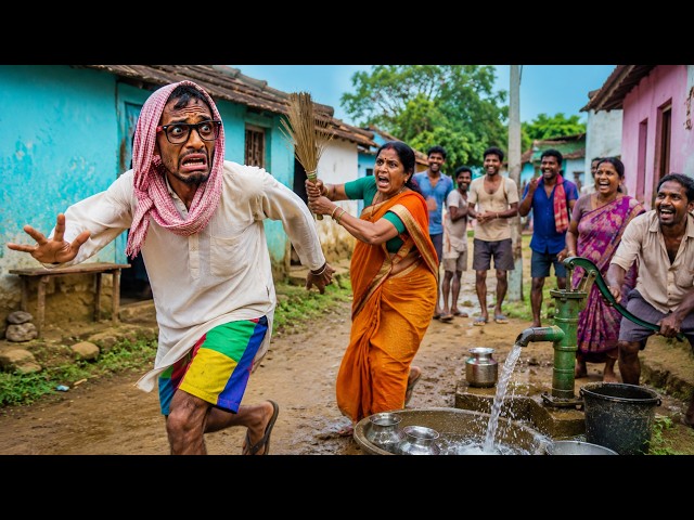 🧹 Chirkut Baba got such a beating, the whole village burst into laughter! 🤣 Chirkut Baba's prank ...