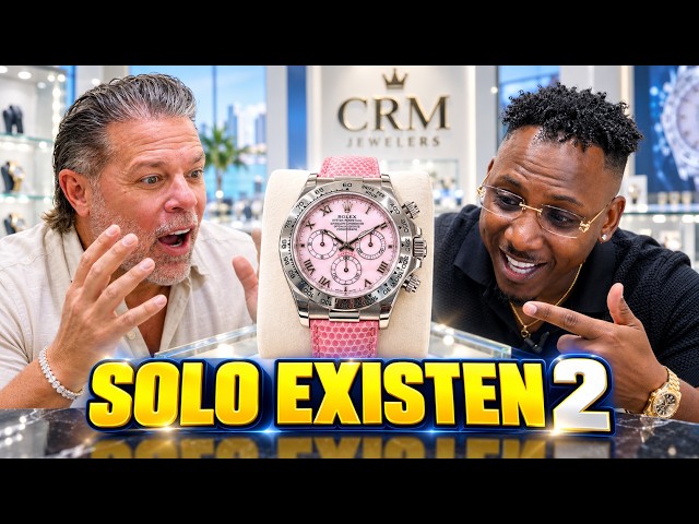 SOLO HAY 2 DE ESTOS ROLEX ROSADOS EN TODO EE.UU.