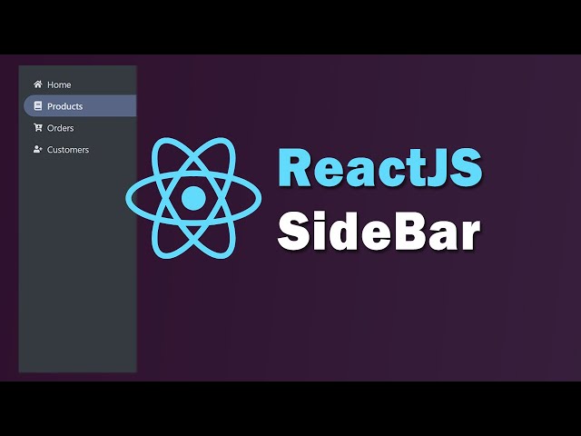 React SideBar using React Router V6