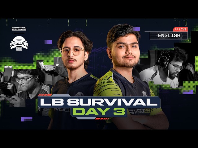 [ENGLISH] BMSD 2026 | Lower Bracket Survival | Day 3 #BGMILIVE